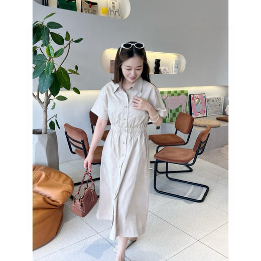 之he文艺风连衣裙，现货 商品图6