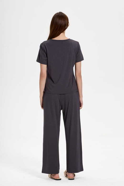 连绵·莫代尔假两件家居服 男/女款（胸垫款） 商品图9