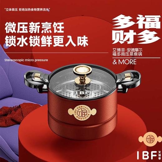 IBF艾博菲艾博菲安德摩尔多福多财微压蒸煮锅【K】 商品图4