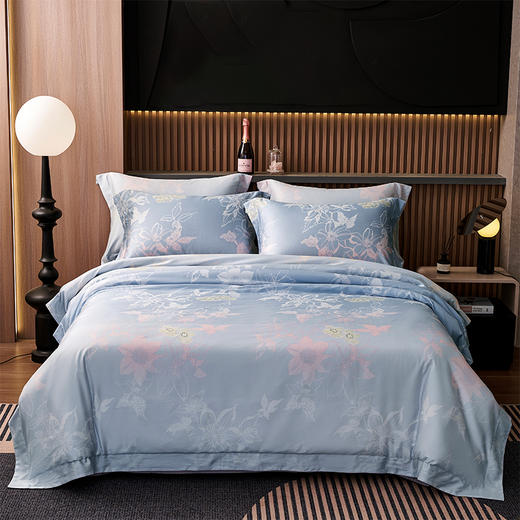 闽宁镇席梦乡100S天丝棉印花四件套M500-2402 商品图2