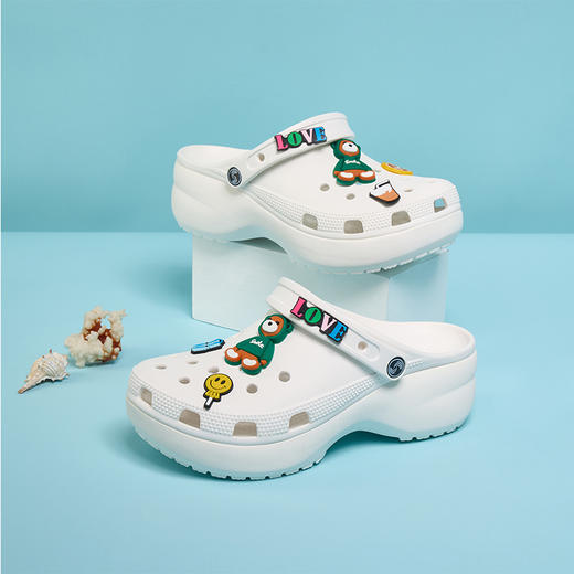 【美尘May C 云朵洞洞老爹花园洞洞凉拖鞋】《向往生活》亲子同款 食品级材料 无毒无异味 防滑透气 商品图2