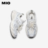 MIO米奥芭蕾风老爹鞋秋季新款透气网面厚底增高6公分运动鞋女M254586381 商品缩略图3