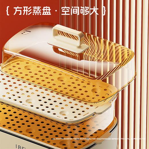 IBF艾博菲艾博菲艾博菲蒸涮小资蒸煮两用锅_乳白色_15L【K】 商品图1