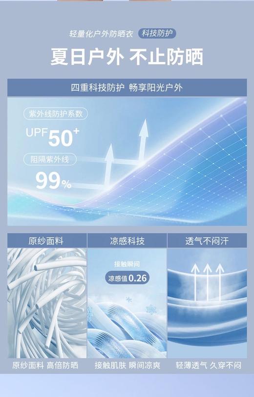 【门店同款】ENJOY夏季防晒衣 162493514 商品图8