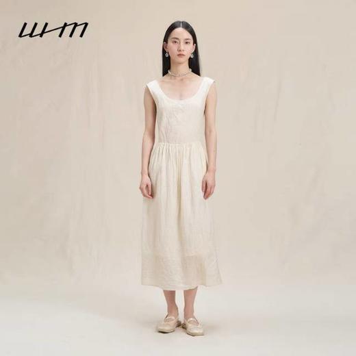 2楼素然水洗塔夫绸扭结连衣裙吊牌价3250 商品图4