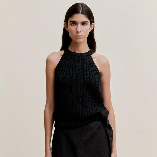 A Kind Of Guise NALINI KNIT VEST意大利超柔软面料女装针织背心 商品图0