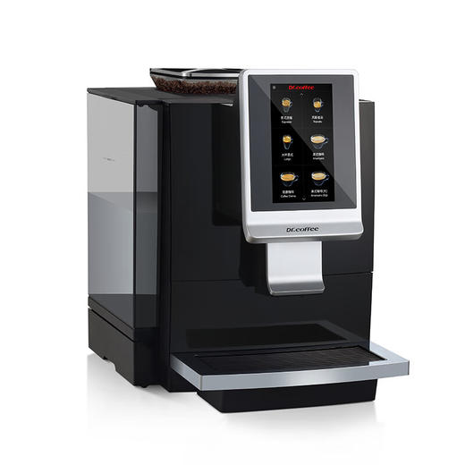 咖博士（Dr.coffee）【】咖啡机商用意式全自动7英寸触摸屏办公室大水箱一键萃取浓缩自动清洁F08_银色【新】 商品图3