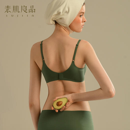 素肌良品猫嘴女神杯-舒适支撑-小胸显大-包容款 - 升级固定杯MX082 商品图1