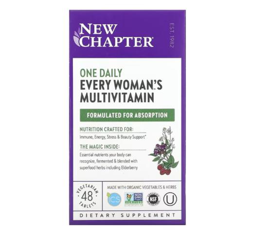 New 年轻女性每日维生素48粒|Woman One Daily 48'| New Chapter 商品图1