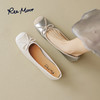 REEMOOR春夏新款小香风圆头平底鞋 小香风蛋卷鞋 商品缩略图0