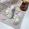 【萌趣卡通设计，时尚必备！】夏季宝宝包头拖鞋 中大童亲子 卡通软底室内外穿 沙滩凉鞋 防滑洞洞鞋-QQ 商品缩略图5