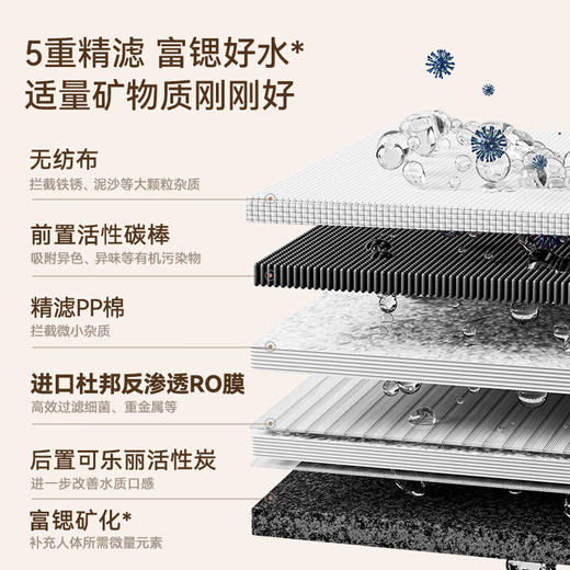 追觅台式净饮机T10台式净水器加热直饮一体机净饮机即热饮水机家用即热式净饮一体机RO反渗透免安装【新】 商品图3