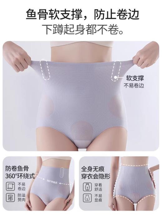 🔥穿上它，‭不用饿肚子【超薄高腰微压收腹裤】40000+透气孔自带空调凉感🧊😘脂肪瞬间归位！腰细臀翘的S曲线直接“焊”在身上👍👍 商品图2