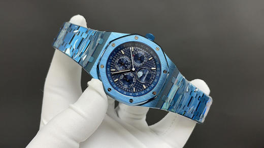 NOOB official爱彼 皇家橡树系列 ，复杂功能万年历腕表。型号：26574ST.OO.1220ST.01 业内唯一实现原版功能➕贵族钟表 爱彼皇家橡树系列万年历腕表 正品原版开模❕❕ 商品图9