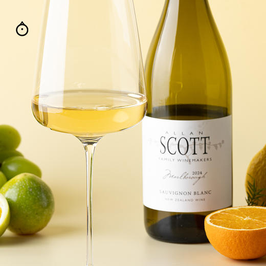 企鹅市集|新西兰百大酒款 ALLAN SCOTT 马尔堡长相思干白葡萄酒2024 柑橘菠萝香 商品图3