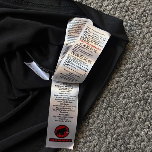 原单正品猛犸象2025夏季新款速干短袖，越南产
尺码 S到XXL
原价490 商品图7