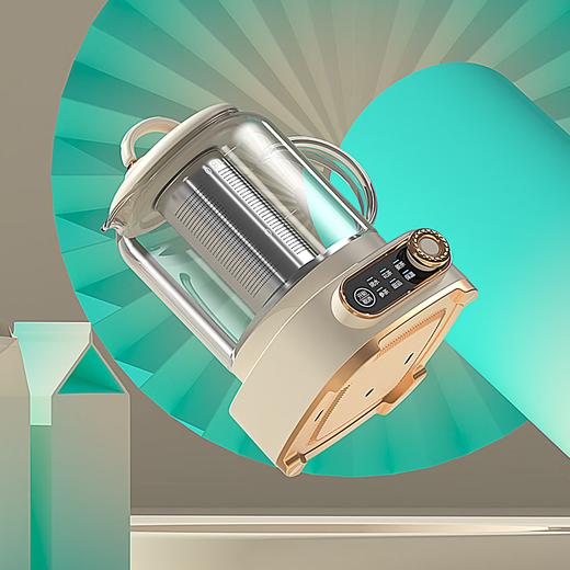 IBF艾博菲艾博菲向阳·一盏入怀养生煮茶器【K】 商品图0