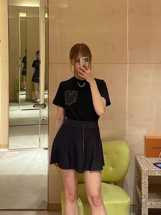 驴家 25早春抽绳T恤短裙（TM）（TM） 商品图5