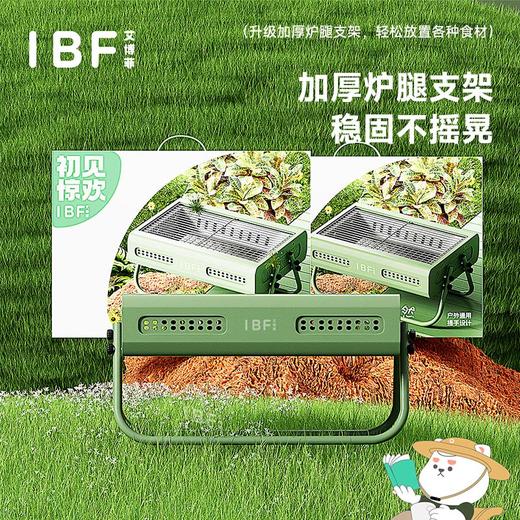 IBF艾博菲艾博菲艾博菲初见惊欢提篮式烤炉【K】 商品图3