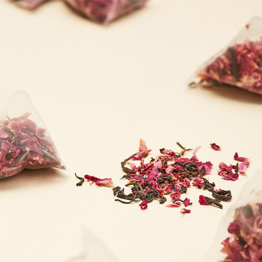 【凤凰小饮】支提山高山花香红茶  平阴重瓣玫瑰 拼配玫瑰红茶  食品级硅胶高硼硅冷泡瓶  新式冷萃茶 商品图4
