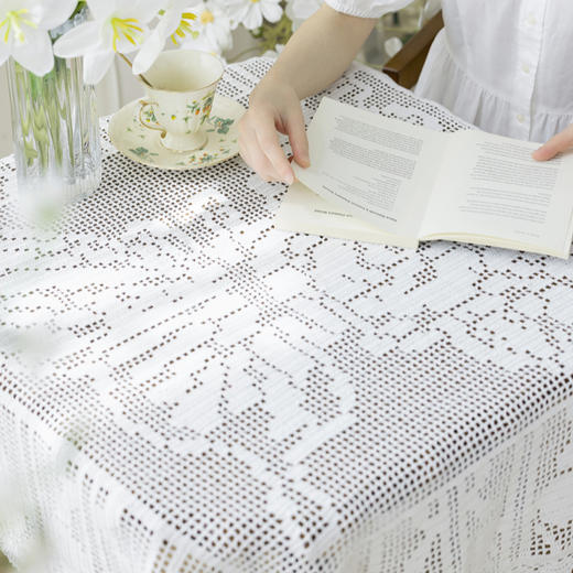 苏苏姐家蝶恋花蕾丝两用盖毯手工DIY钩针毛线团自制材料包 商品图3