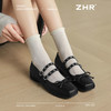ZHR则则芭蕾鞋2025新款浅口单鞋蝴蝶结晚晚气质女鞋玛丽珍小皮鞋 商品缩略图2