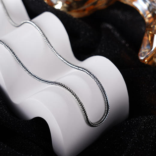 子佩集S925银仿古项链【YFXL026-22】【YFXL026-24】纯银素银22寸24寸2409 商品图6