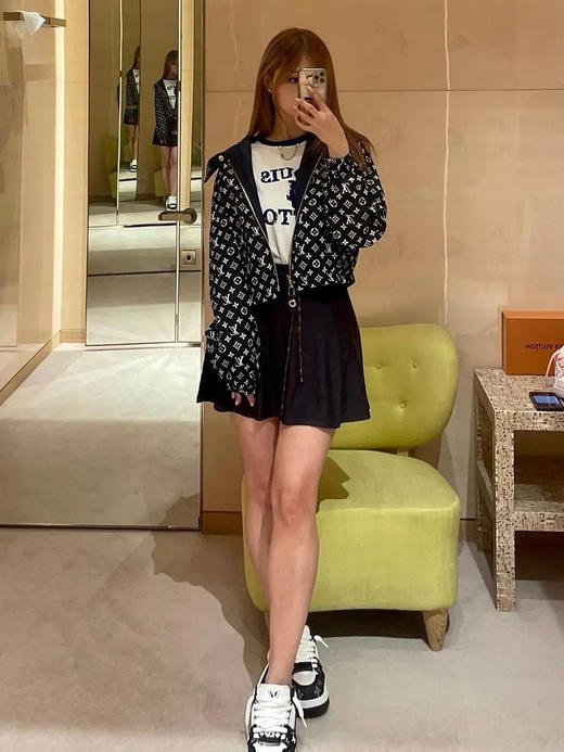 驴家 25早春抽绳T恤短裙（TM）（TM） 商品图1