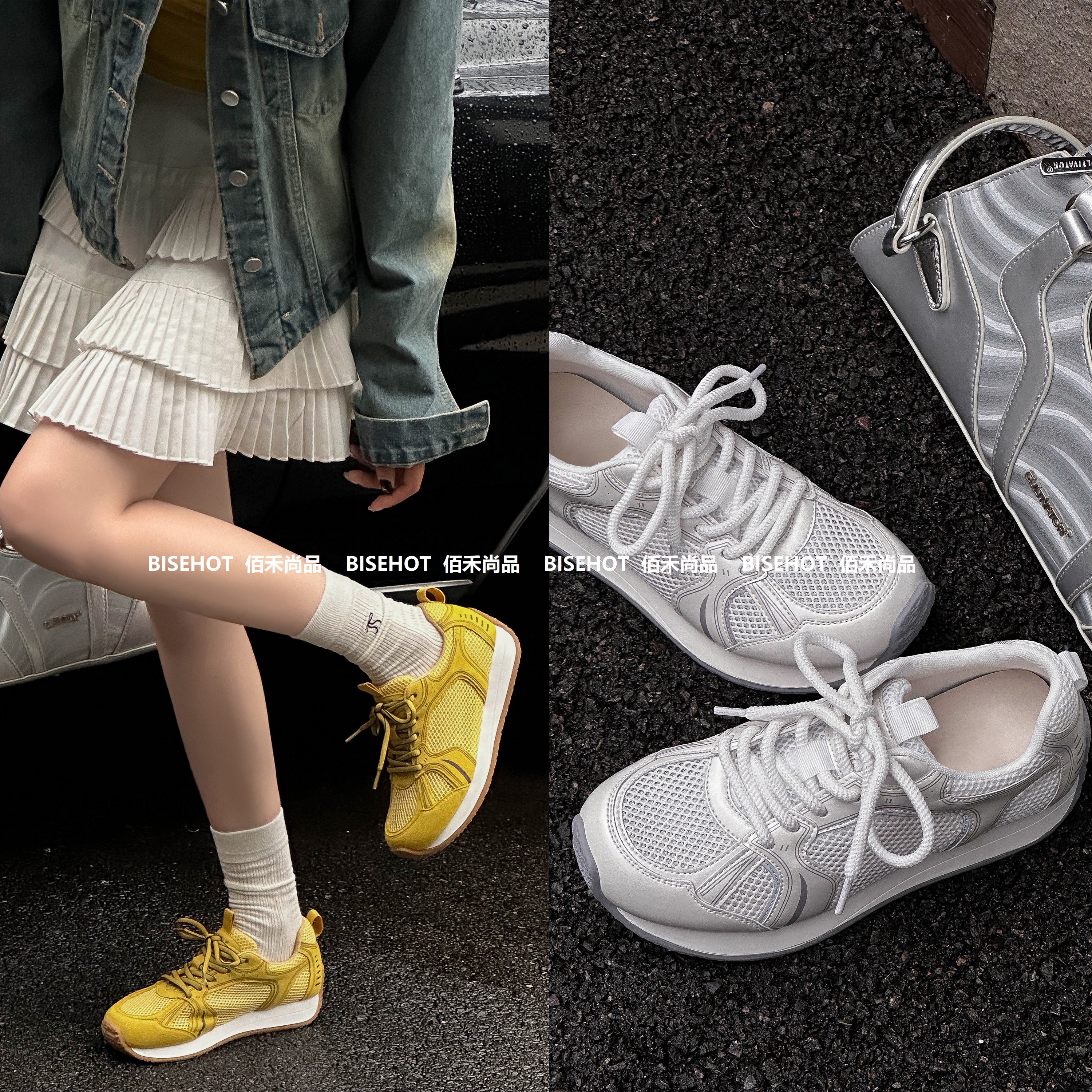 新品女士休闲网鞋T16B52562（W）