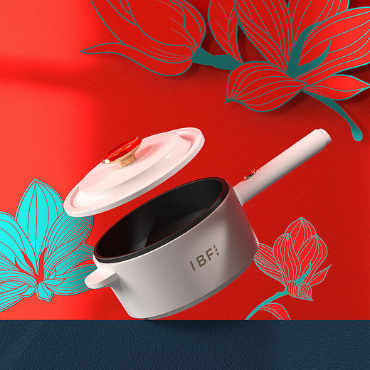 IBF艾博菲iBF艾博菲_旺途思瑞多功能电煮锅（长柄）IBFD-037-2【K】 商品图2