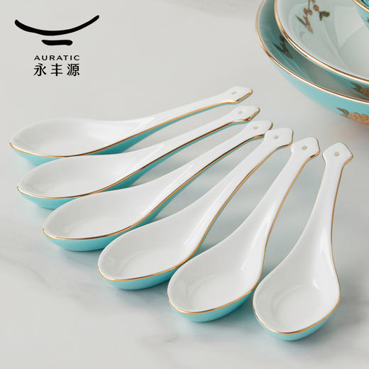 【6F】国瓷永丰源 西湖蓝29头餐具（8人位） 商品图5