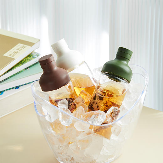 【凤凰小饮】支提山高山花香红茶  平阴重瓣玫瑰 拼配玫瑰红茶  食品级硅胶高硼硅冷泡瓶  新式冷萃茶 商品图1