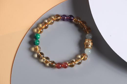 YHSJ0010°向阳而生·黄水晶手串 商品图1