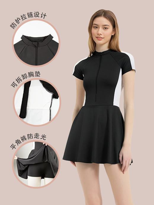 [2025新品】泳衣女连体裙式 仙女范遮肚显瘦性感韩国ins风泳装【 高级感】拉满永装 商品图2
