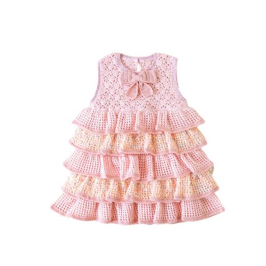 苏苏姐家思慕蛋糕裙手工diy编织钩针连衣裙毛线团自制材料包 商品图4