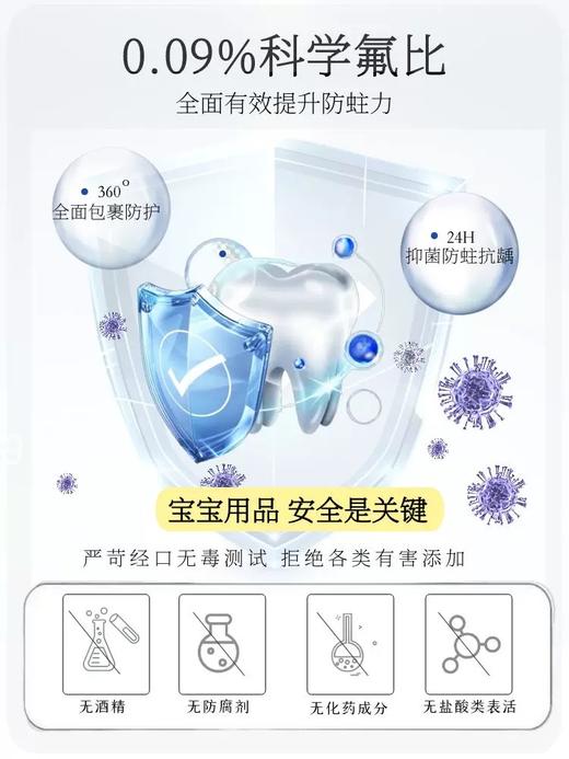 河马护士-口腔防蛀膏（儿童型60克） 商品图4