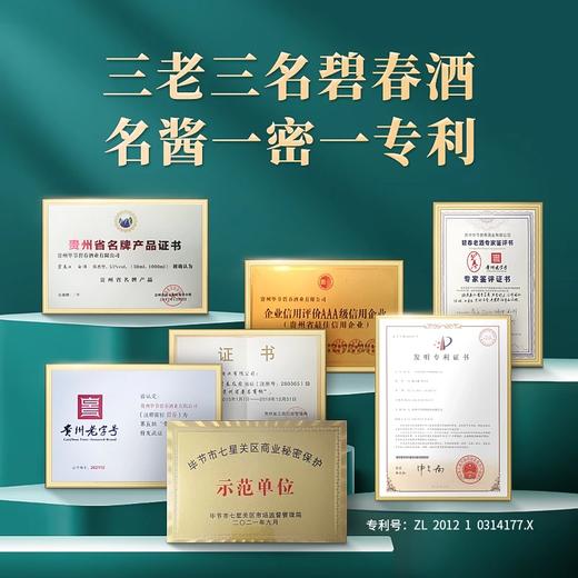 【新品首发】碧春 三星堆 荣耀觉醒 53度 酱香型 500ml 商品图3