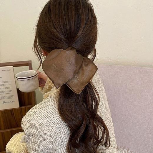美拉德方巾大肠发圈女高弹力扎头发头绳发饰丸子头马尾发绳 商品图6