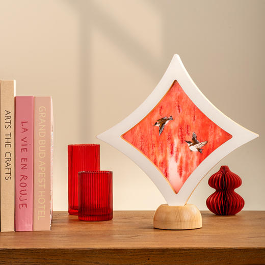 艶湘绣 时来运转双面绣摆件 商品图3