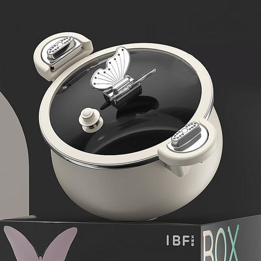 IBF艾博菲艾博菲（IBF）斑斓微压深炖锅IBF-2307TG【K】 商品图0