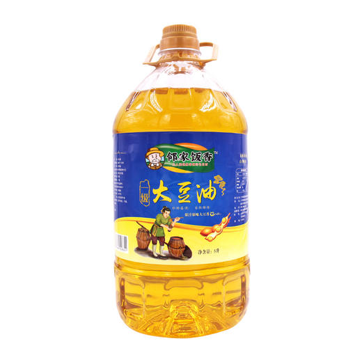 【邻家饭香】非转基因 浸出一级大豆油 5L/桶 LJFX163 商品图5
