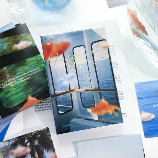 纸先生原创明信片素材手写简约卡片可爱文艺留言周边原创明信片/盒30张入/图案随机发货 商品图9