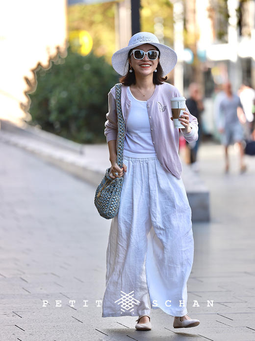 PETIT SCHAN小闪 CLO#797 jingle bells 铃儿响叮当 棉麻丝纯手工刺绣针织开衫 商品图2