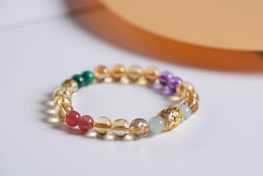 YHSJ0010°向阳而生·黄水晶手串 商品图3