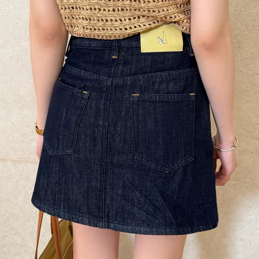 【不退不换】良木礼清凉牛仔半裙（9558） 商品图1