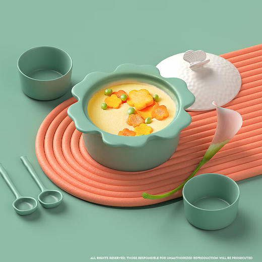 IBF艾博菲艾博菲小菲SOFEE锤纹釉彩陶瓷套装_整套【K】 商品图4