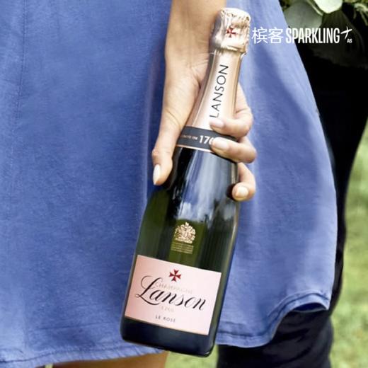 Lanson Le Rose Label Brut 兰颂桃红天然型香槟 商品图3