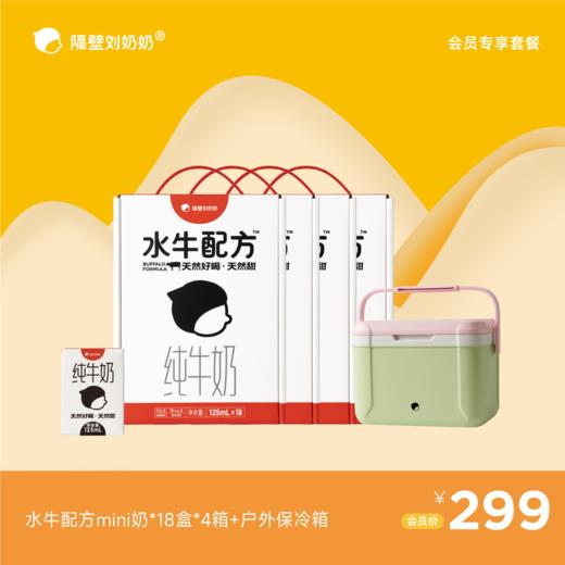 水牛配方mini奶18支装*4箱＋户外保冷箱 商品图0