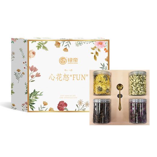 绿帝心花怒放花果茶礼盒150g【GA】 商品图1