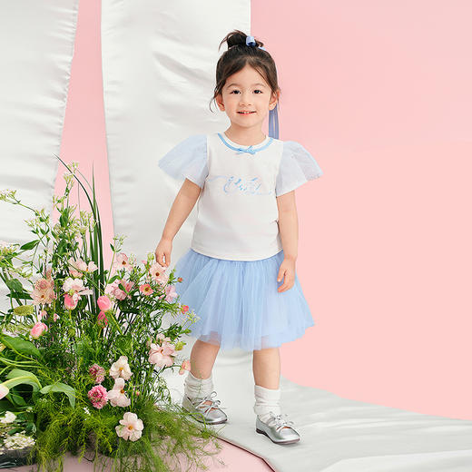 笛莎Deesha 童装女童套装新款女童套装 商品图2